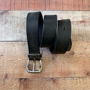 Levi's Black Genuine Leather Belt